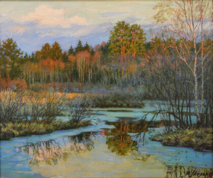 Весенний вечер.