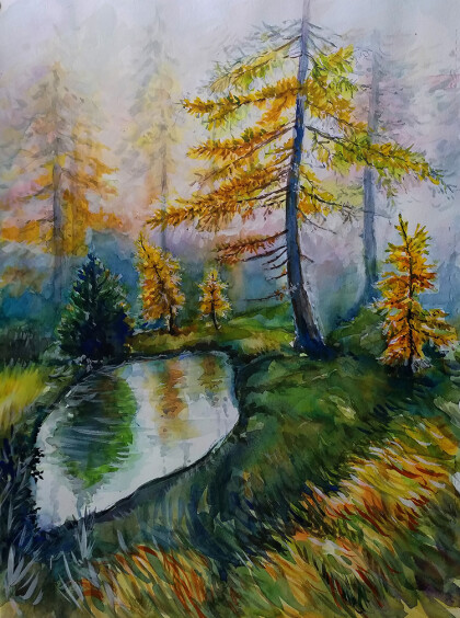 Лесной глазок