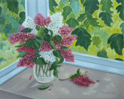 Сиреневое майское утречко