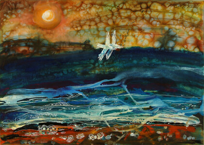 Чайки над морем