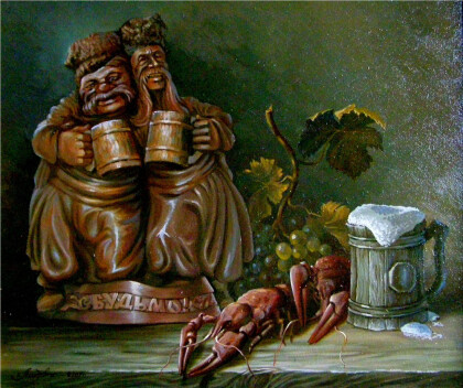 Натюрморт любителя раков