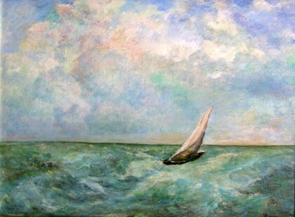 Отважный. Впереди земля.