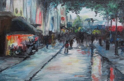 Вечер после дождя