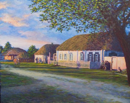 Деревня 50-х