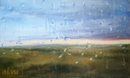 Дощ в дорозі