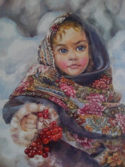 Девочка с калиной