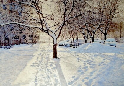 Зимние тропинки