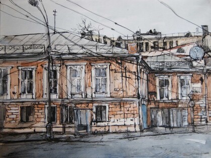 Московские улочки.