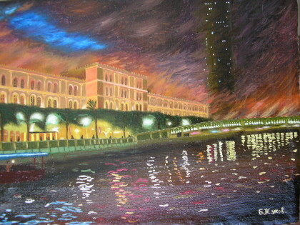 Вечерняя Шарджа