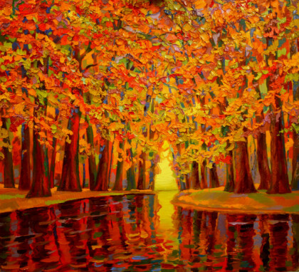 осеннее отражение