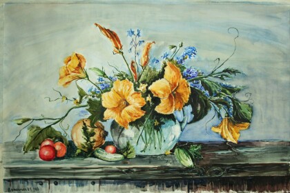 Цветы тыквы