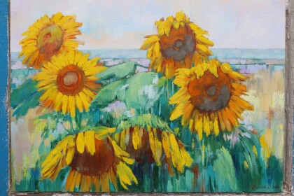 подсолнухи