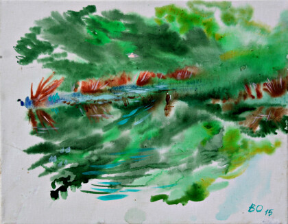 Этюд на рыбалке. 2