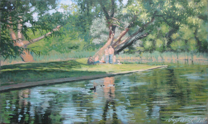 Летом в парке