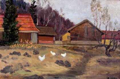 Окраина Елгавы.