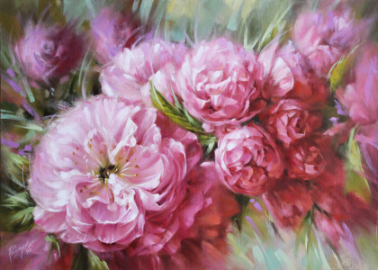 Цветущий миндаль