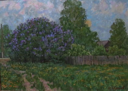 Весенний вечер.