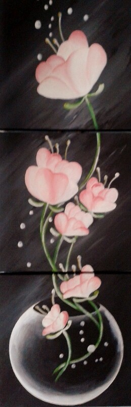 цветы в вазе