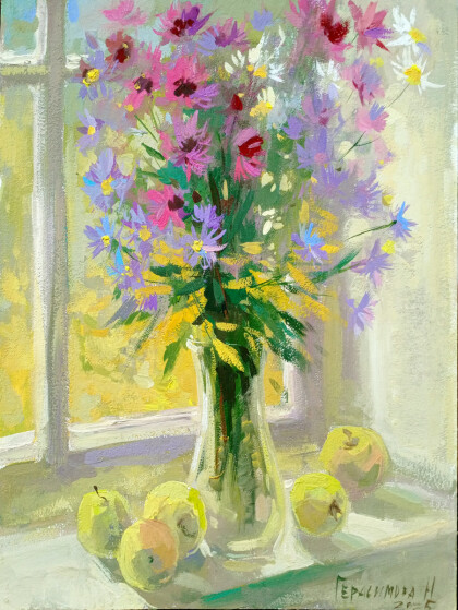 Последние осенние цветы