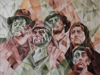 Донбасс. Кубофутуризм