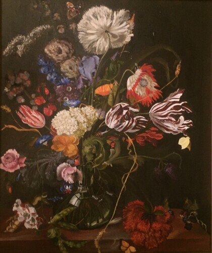 Ваза с цветами