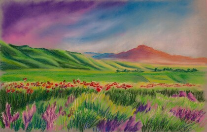 Утро в горах