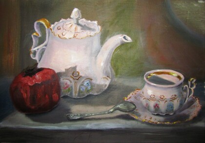 натюрморт с чаем