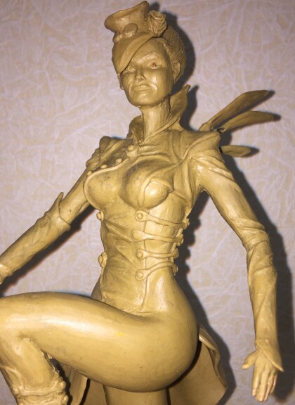 Девушка в тиле стимпанк