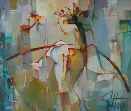 Девушка с коромыслом.