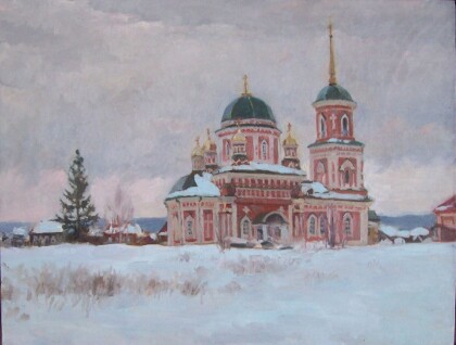 Храм в селе Нов. Ханинеевка.