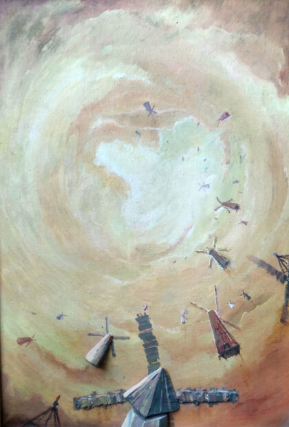 Мельницы, улетающие в небо