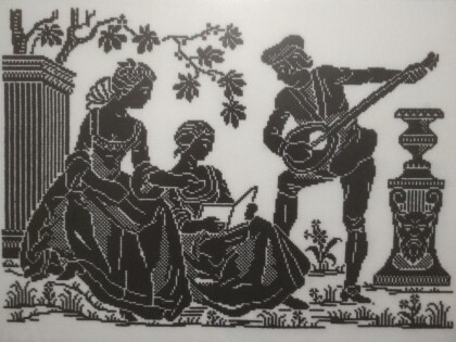 Черно-белая картина