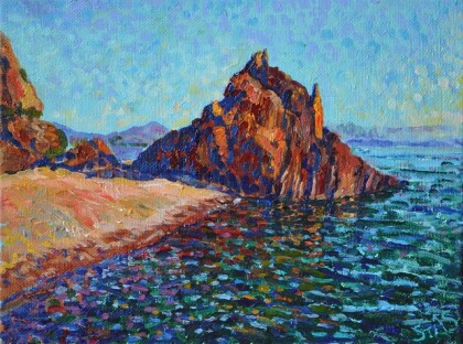 Скала-игла, Массив Эстерель