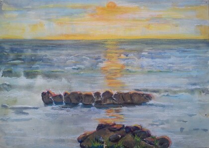 Камни на берегу