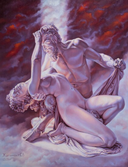 Сатир и вакханка