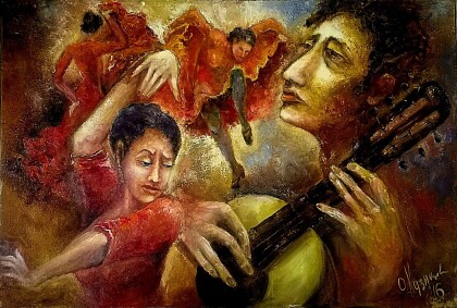 Танец под его гитару