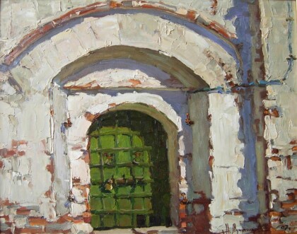 Дверь. Церковь Рождества Христова (г.Ярославль)