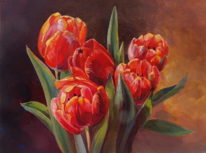 Букет тюльпанов