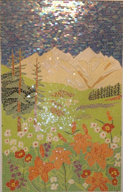 Панно "Пейзаж"