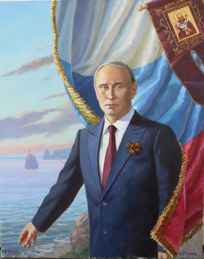 В В ПУТИН 18 МАРТА 2014 -КРЫМ НАШ!