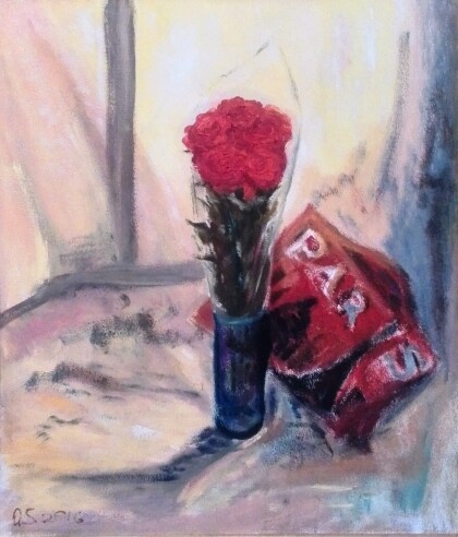 Натюрморт "утро в Париже"