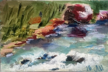 уголок реки)