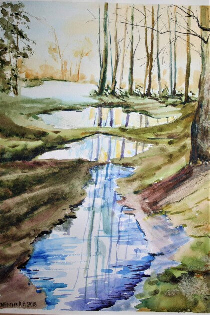 Весенний день в лесу