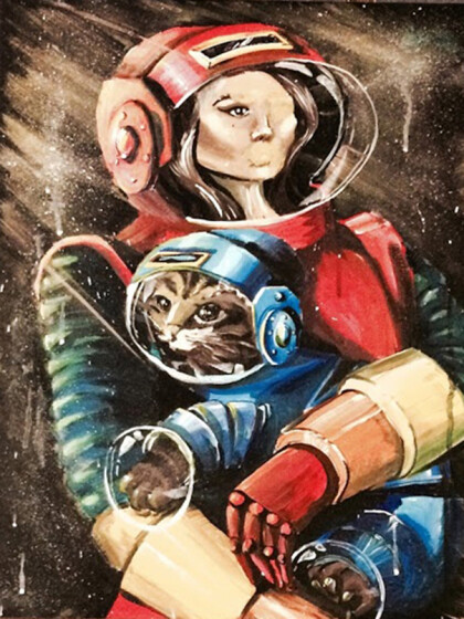 Женщина в космосе