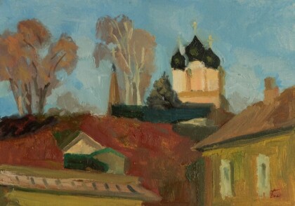 Утро в Тутаеве.