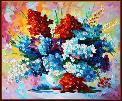 цветочный фейерверк