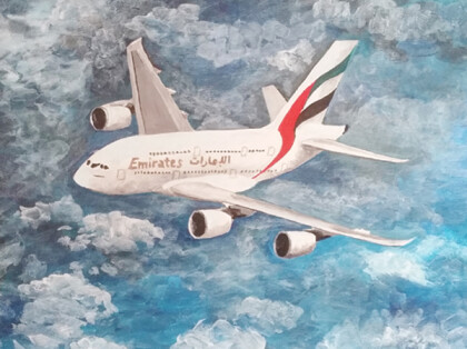 Emirates airplane