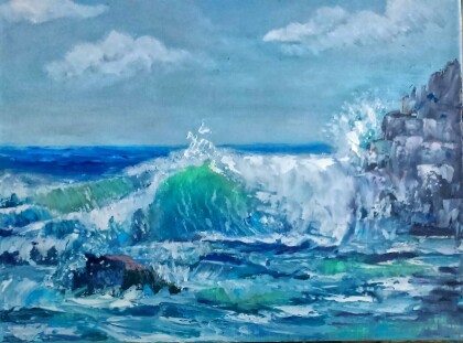 зимнее море