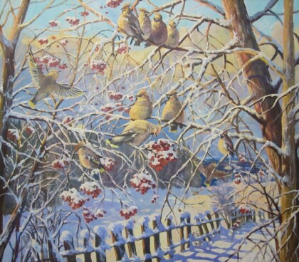 Свиристели прилетели