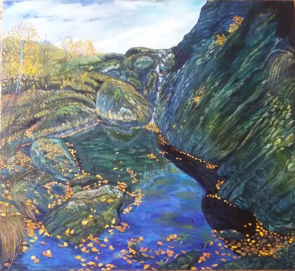 "Водопад.Осень"